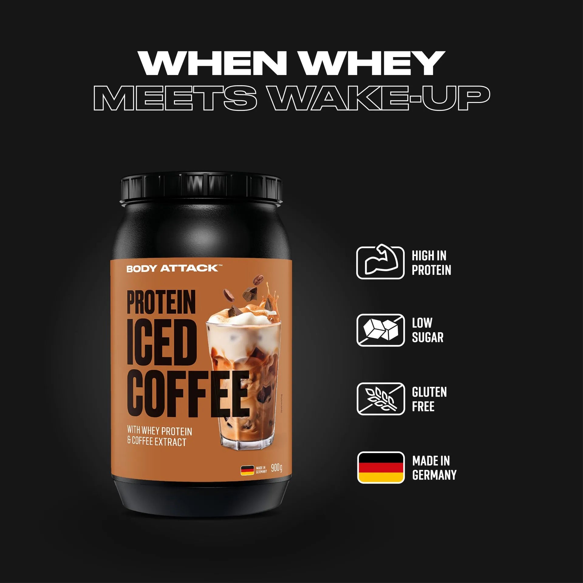 Protein Iced Coffee - 900g